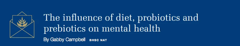 The influence of diet and probiotics bioceuticals